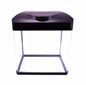 Amtra Technik Nano Aquarium Laguna schwarz Komplettaquarium Stromsparend Beleuchtung Nanoaquarium Komplett Filter Wave Süßwasser - 4