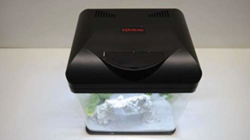 Amtra Technik Nano Aquarium Laguna schwarz Komplettaquarium Stromsparend Beleuchtung Nanoaquarium Komplett Filter Wave Süßwasser - 8