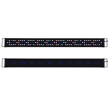Aquarien Eco Tageslichtsimulation Aquarium LED Beleuchtung Lampe Aquariumleuchte Aufsetzleuchte Süßwasser Meerwasser Reef Coral Fish Wasserpflanzen 120CM A145 - 8