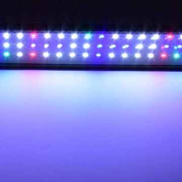 Aquarien Eco Tageslichtsimulation Aquarium LED Beleuchtung Lampe Süß/Meerwasser voll Spectrum Reef Coral Fish Wasserpflanzen Aquariumleuchte Aufsetzleuchte 90CM A149 - 6