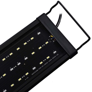 Aquarien Eco Tageslichtsimulation Aquarium LED Beleuchtung Lampe Süß/Meerwasser voll Spectrum Reef Coral Fish Wasserpflanzen Aquariumleuchte Aufsetzleuchte 90CM A149 - 9