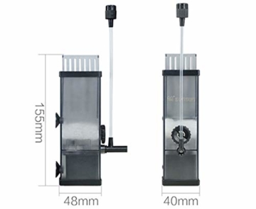Aquarium Oberflächenskimmer JY-03 Innenfilter Absauger Kahmhaut Pumpe Wasseroberflächenabsauger Aquariumfilter 300l Filter - 2