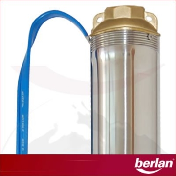 Berlan Tiefbrunnenpumpe BTBP100-4-0.75 - 6,7 bar max. - 2