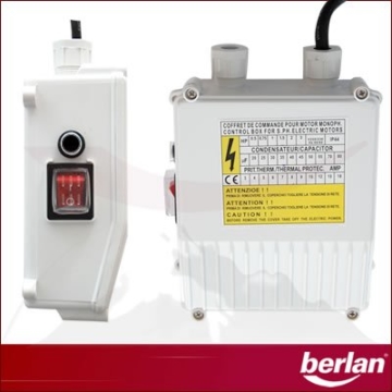 Berlan Tiefbrunnenpumpe BTBP100-4-0.75 - 6,7 bar max. - 3