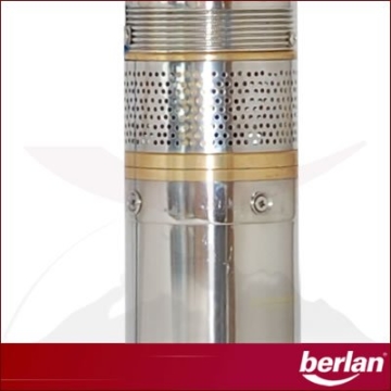 Berlan Tiefbrunnenpumpe BTBP100-4-0.75 - 6,7 bar max. - 5