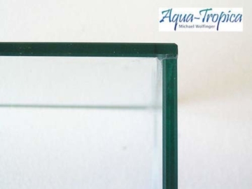Blau Aquaristic - Nano-Aquarium Cubic 10 Liter - Basis Glas Aquarium - 5