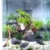 Blau Aquaristic - Nano-Aquarium Cubic 20 Liter - Basis Glas Aquarium - 1