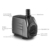 Cadrim 25Watt 1200L/H Aquarium Pumpe Wasserpumpe Tauchpumpe Förderpumpe Aquariumpumpe Schwarz - 3