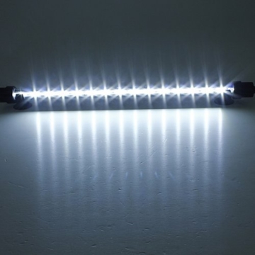 DOCEAN 5,8W 48cm Aquarium LED Beleuchtung Aquarium Licht Aquariumleuchte Wasserdicht Aquarium Lampe Unterwasserleuchte, Weiß Licht - 6