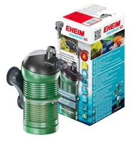 Eheim 2401020 Innenfilter aquaball 60 mit Filterpatrone und Mediabox - 1