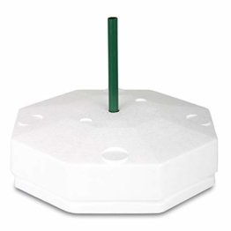 Eisfreihalter für Gartenteich | Styropor Eisfreihalter von WAGNER green | 8-Eckig 40cm mit Lüftungsrohr und Deckel | Hilft den Teich im Winter Eisfrei zu halten - Anti Ice Device - 1