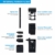 Hygger Aquarien Filter Regelbar 7W 420 L/h Aquarium Innenfilter Schwammfilter Wasserfilter Leise für 8-30L Aquarium mit Filtermedien (mit Schwamm und Aktivkohle) - 3