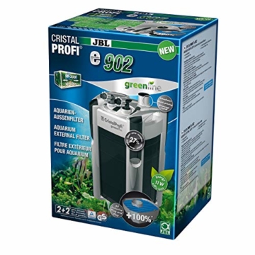 JBL Außenfilter für Aquarien von 90-300 Litern, CristalProfi e902 greenline - 1