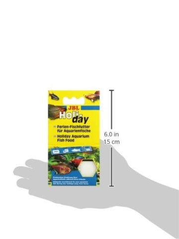 JBL Holiday 40310 Ferien-Alleinfutter für alle Aquarienfische, Futterblock - 7