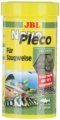 JBL NovoPleco 30311 Alleinfutter für kleine Saugwelse, Tabletten 250 ml - 6