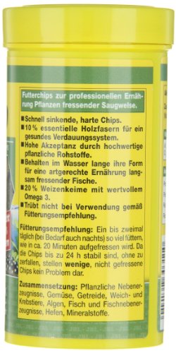 JBL NovoPleco 30311 Alleinfutter für kleine Saugwelse, Tabletten 250 ml - 7