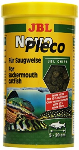 JBL NovoPleco 30312 Alleinfutter für kleine Saugwelse, Tabletten 1 l - 1