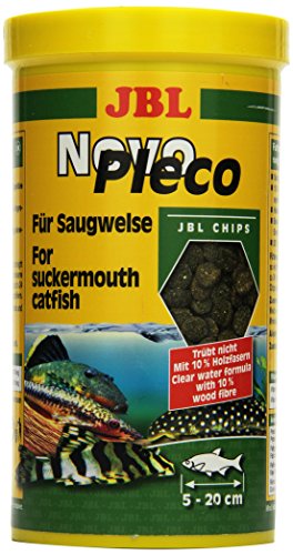 JBL NovoPleco 30312 Alleinfutter für kleine Saugwelse, Tabletten 1 l - 1
