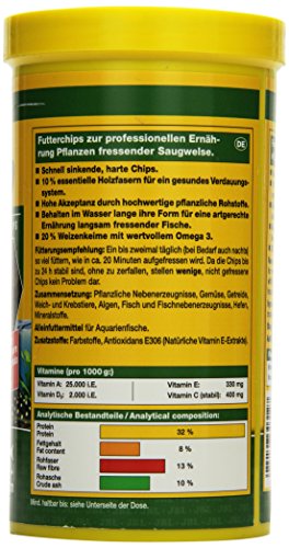JBL NovoPleco 30312 Alleinfutter für kleine Saugwelse, Tabletten 1 l - 3