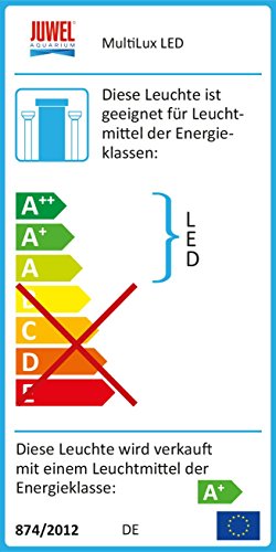 Juwel Aquarium 46512 MultiLux LED Einsatzleuchte, 120 cm 2 x 21 W - 8