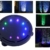 LONDAFISH Aquarium Bubble Light LED Aquarium Aquarium Luft Stein Lichtpumpe Luftblase Stein Lampe - 3
