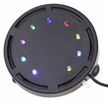 LONDAFISH Aquarium Bubble Light LED Aquarium Aquarium Luft Stein Lichtpumpe Luftblase Stein Lampe - 6