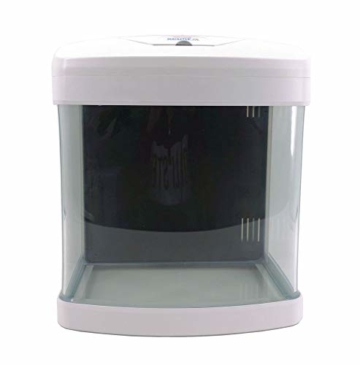 Nano Aquarium Xcube in weiß Komplettaquarium Led Beleuchtung Mondlicht Filter Komplett Becken Amtra Tank Tag Nacht - 4