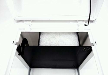 Nano Aquarium Xcube in weiß Komplettaquarium Led Beleuchtung Mondlicht Filter Komplett Becken Amtra Tank Tag Nacht - 9