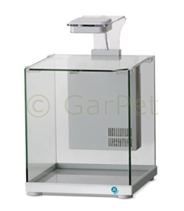 Nano Cube LED Würfel Garnelen Aquascaping Komplett Aquarium Set Filter Lampe (weiß) - 1
