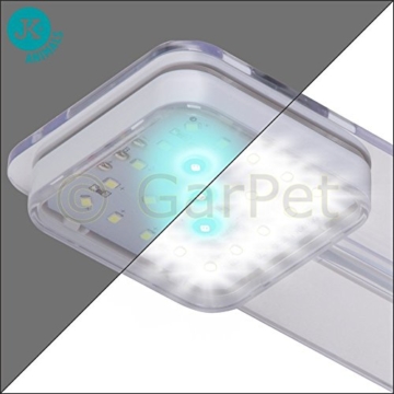 Nano Cube LED Würfel Garnelen Aquascaping Komplett Aquarium Set Filter Lampe (weiß) - 5