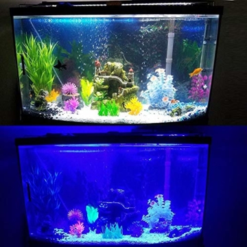 NICREW ClassicLED Aquarium Beleuchtung, Aquarium LED Lampe mit Mondlicht, LED Licht für Süßwasser-Aquarien, 75-105 cm, 18 Watt, 7.000K - 6