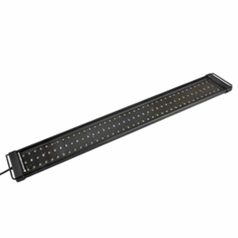 NICREW ClassicLED Plus Aquarium LED Beleuchtung, Aquarium Lampe LED Pflanze Aquarium Licht LED, Aquarium Mondlicht Nachtlicht LED für Fischbecken 75-105 cm, 22 W, 1150 LM, 6500K - 1