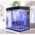 Nobleza - Nano-Fischtank-Aquarium mit LED-Leuchten & Filtersystem, tropischeAquarien, 7 Liter, Schwarz … - 2