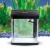 Nobleza - Nano-Fischtank-Aquarium mit LED-Leuchten & Filtersystem, tropischeAquarien, 7 Liter, Schwarz … - 7