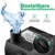 OMORC Aquariumpumpe, Teichpumpe Mini Wasserpumpe widersteht trockenes Brennen(48Std), kleine Tauchpumpe für Aquarium, Teich, Brunnen, Garten Keine Geräusch, Kabel 1,4m + 2 Düsen 300L/H - 2