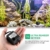 OMORC Aquariumpumpe, Teichpumpe Mini Wasserpumpe widersteht trockenes Brennen(48Std), kleine Tauchpumpe für Aquarium, Teich, Brunnen, Garten Keine Geräusch, Kabel 1,4m + 2 Düsen 300L/H - 6