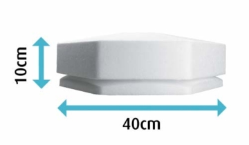 Pondlife Premium Eisfreihalter für Ihren Gartenteich- inkl. Belüftungsrohr, Lange verwendbar 40 cm - 2