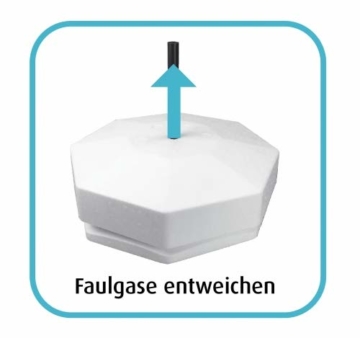 Pondlife Premium Eisfreihalter für Ihren Gartenteich- inkl. Belüftungsrohr, Lange verwendbar 40 cm - 4