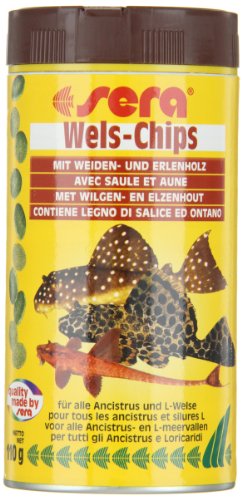 sera 00511 Wels-Chips 250 ml - Die Chips für raspelnde Welse (z.B. Ancistrus und L-Welse) - 7