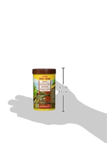 sera 00511 Wels-Chips 250 ml - Die Chips für raspelnde Welse (z.B. Ancistrus und L-Welse) - 9