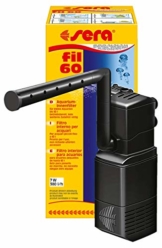 sera 06843 fil 60 Aquarium-Innenfilter (380 l/h für Aquarien bis 60 l) in Modulbauweise mit Filtermedien  (mit Schwamm und Aktivkohle) - 1