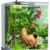 sera Biotop Nano LED Cube 16l ein Aquarium Komplettset - Plug & Play - aus gebogenem Glas mit LED Beleuchtung & großem 3-Kammer Innenfilter für Garnelen, Krebse und Kampffisch Maße (BxHxT) 22x30x25cm - 2