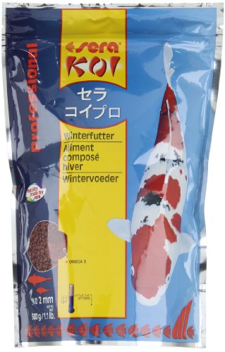 sera KOI Professional Winterfutter 500 g unter 12 °C Spezial Futter für Koi & andere wertvolle Teichfische mit Präbiotika für verbesserte Futterverwertung, geringere Wasserbelastung & weniger Algen - 9
