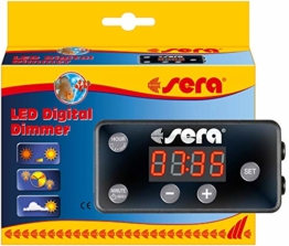 sera LED Digital Dimmer 3.0 zur individuellen Steuerung der sera LED-Röhren bzgl. Helligkeit & Intensität, von Sonnenauf-&-untergängen, Wolkenszenarien, einer mittäglichen Verdunklung & Zeitschaltuhr - 1