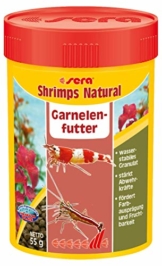 sera shrimps natural 100 ml ein Garnelenfutter speziell für die Bedürfnisse von Garnelen entwickelt, ein Züchterfutter für Garnelen im Aquarium - 1