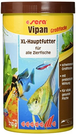 Sera Vipan Großflocke 1000 ml, 1er Pack (1 x 1 l) - 1