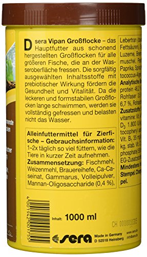 Sera Vipan Großflocke 1000 ml, 1er Pack (1 x 1 l) - 2