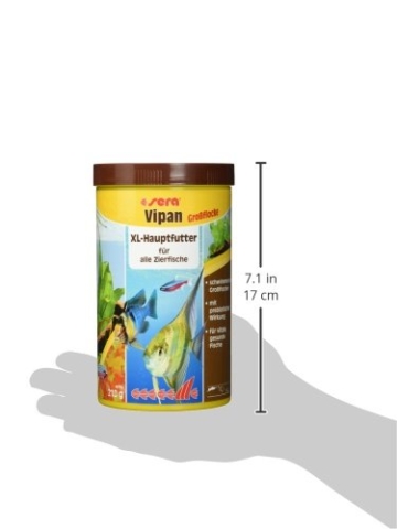 Sera Vipan Großflocke 1000 ml, 1er Pack (1 x 1 l) - 8