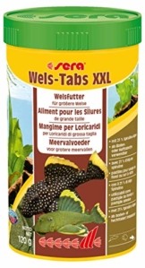 sera Wels-Tabs XXL 250 ml das Futter für größere Welse: Als Boden- oder Hafttablette nutzbar - 1