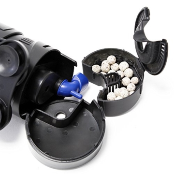 SunSun CUP-809 4 in 1 Aquariumpumpe 700 L/h 10 W mit 9 W UVC Klärer und Filtermaterial - 5